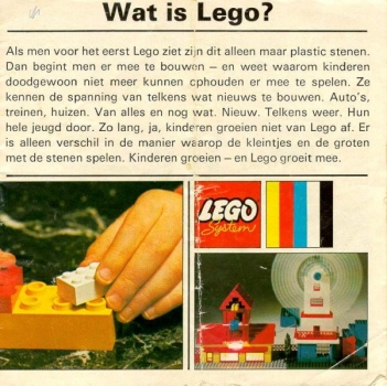 Каталог LEGO 1969 год