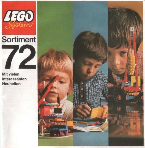 Каталог LEGO 1972 год