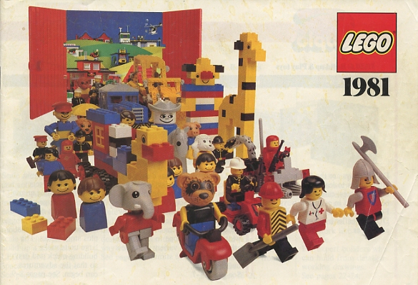 Каталог LEGO 1981 год