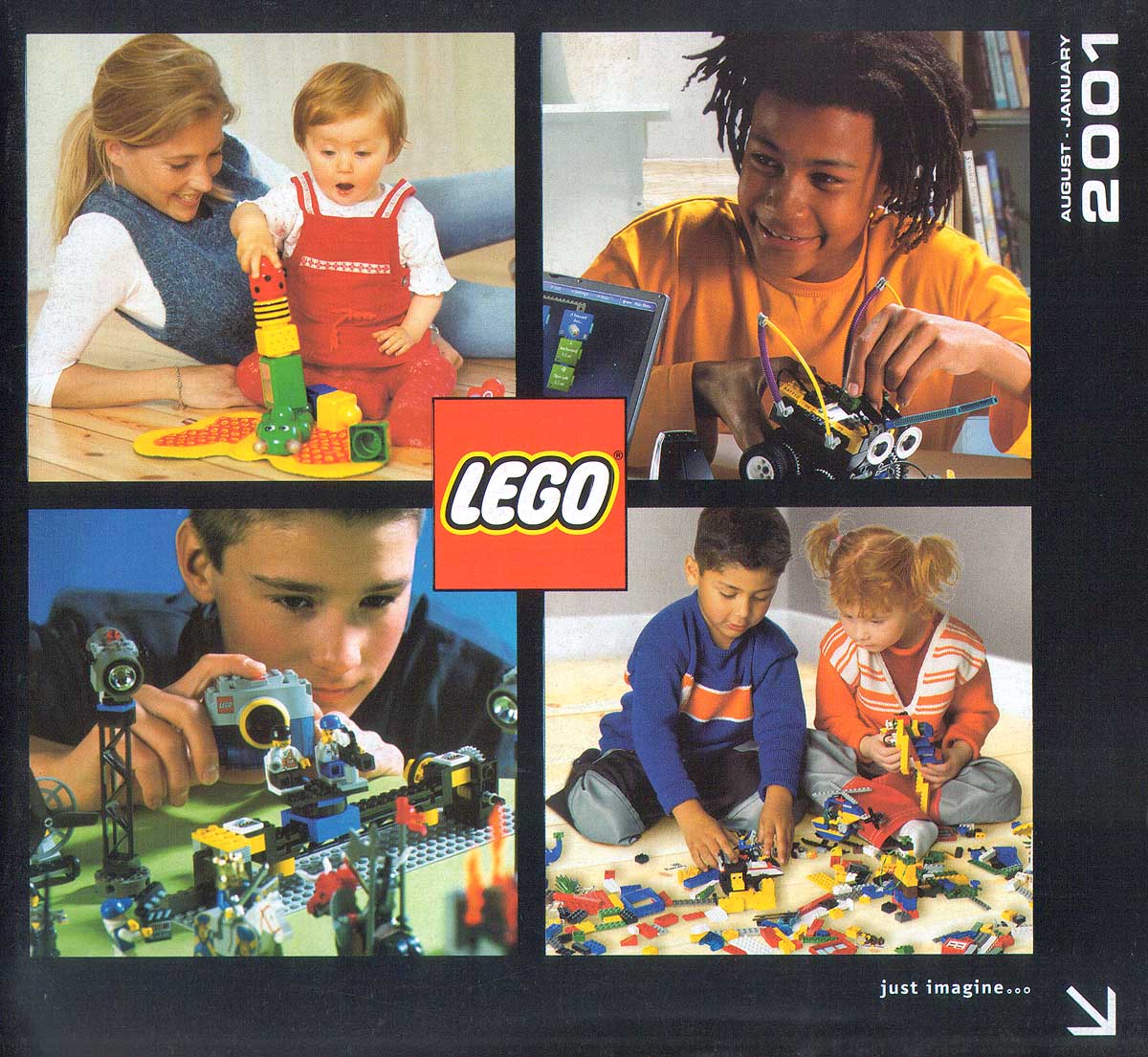 Каталог LEGO 2001 год (2-полугодие) июль-декабрь