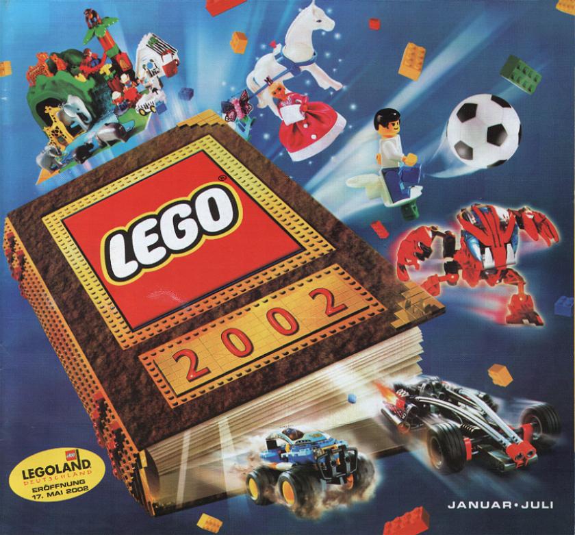 Каталог LEGO 2002 год (1-полугодие) январь-июнь