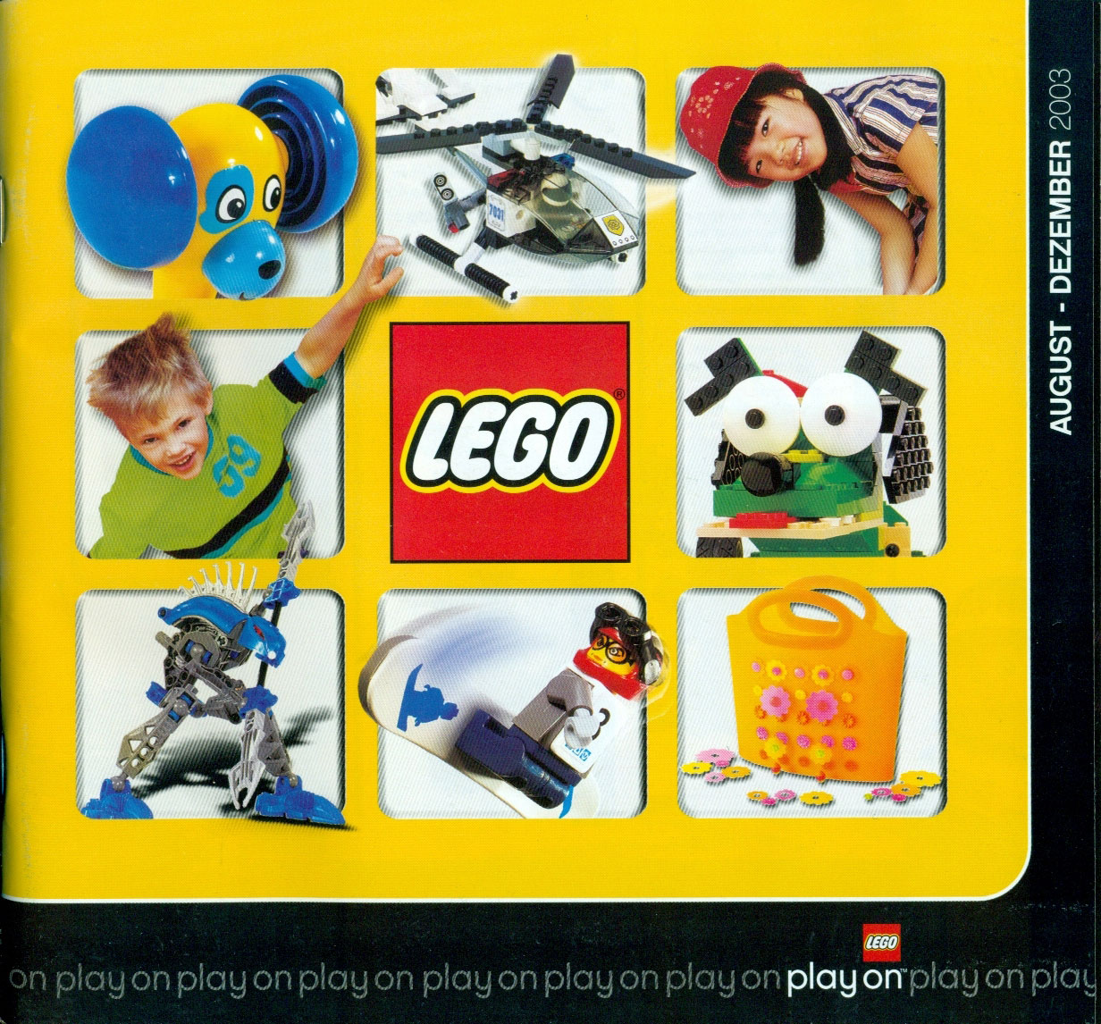 Каталог LEGO 2003 год (2-полугодие) июль-декабрь