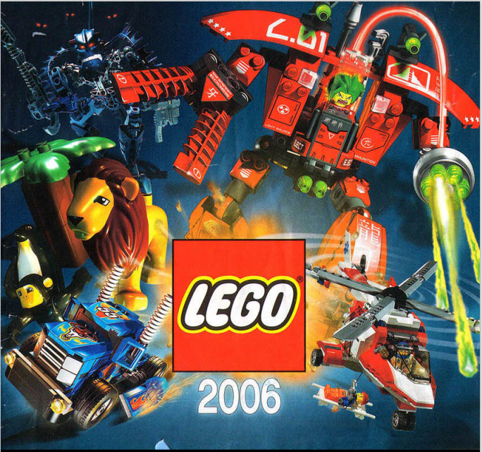 Каталог LEGO 2006 год (1-полугодие) январь-июнь