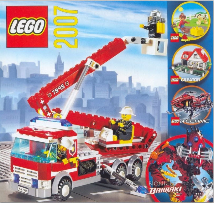 Каталог LEGO 2007 год (1-полугодие) январь-июнь