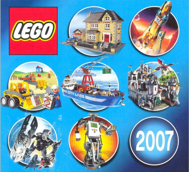 Каталог LEGO 2007 год (2-полугодие) июль-декабрь