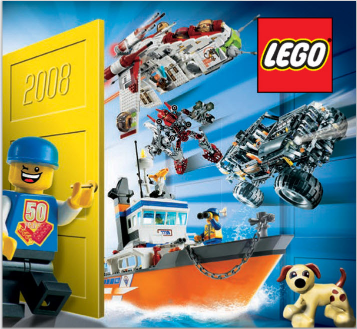 Каталог LEGO 2008 год (1-полугодие) январь-июнь