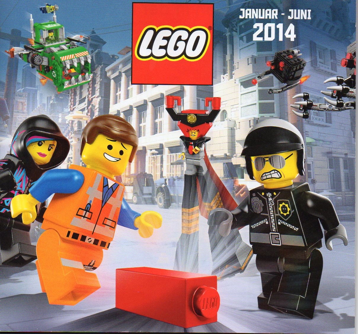 Каталог LEGO 2014 год (1-полугодие) январь-июнь