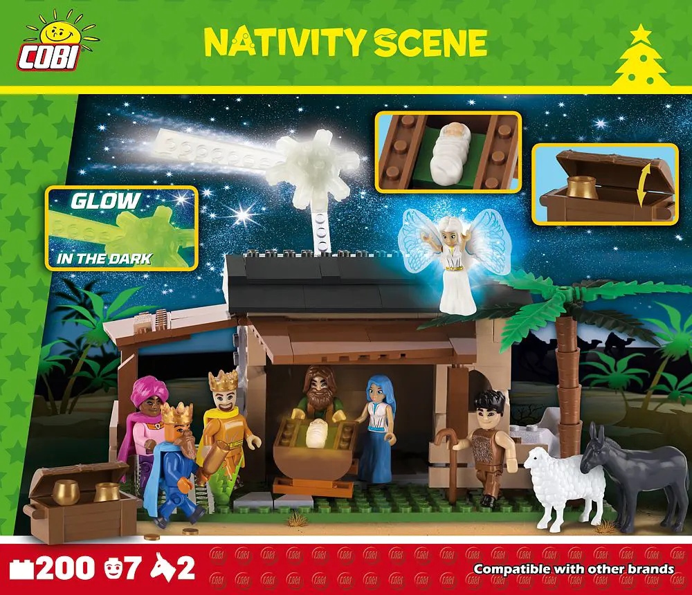 COBI 28024 Nativity Scene (Сцена Рождества Христова)