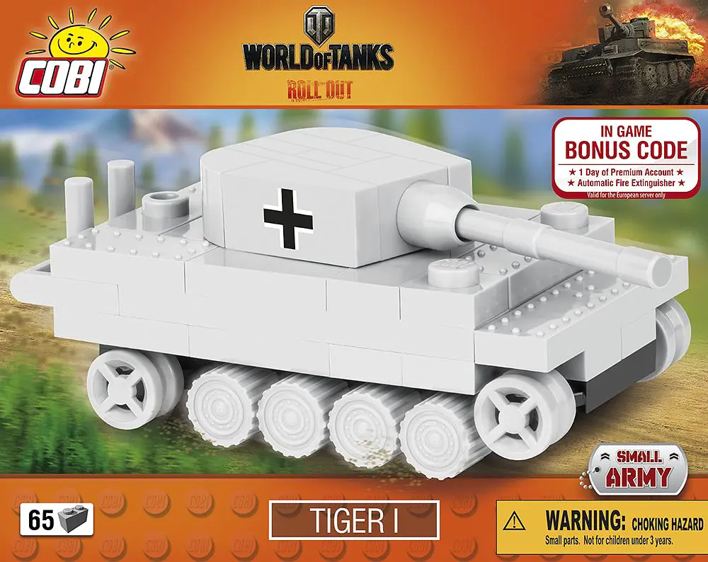 COBI 3017 Tiger I Nano Tank