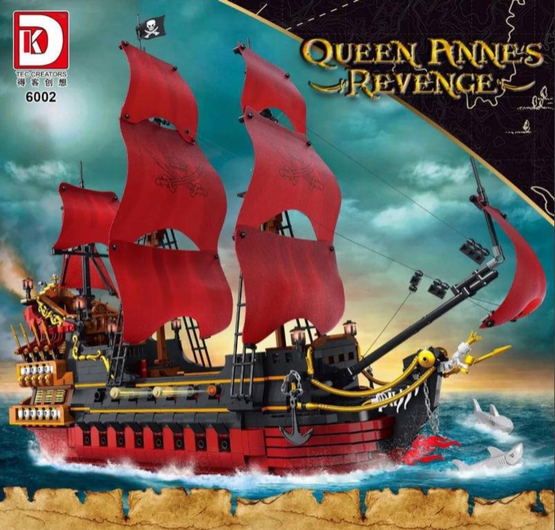DK 7020 Queen Anne's Revenge (Корабль Месть королевы Анны)