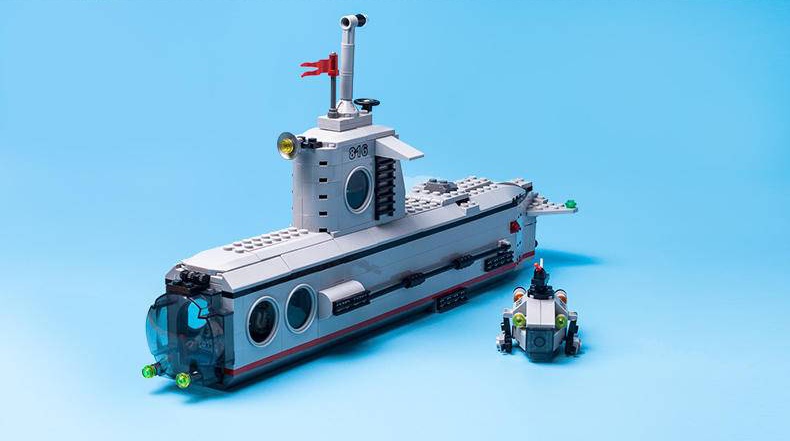 Enlighten Brick 816 Submarine (Подводная лодка)