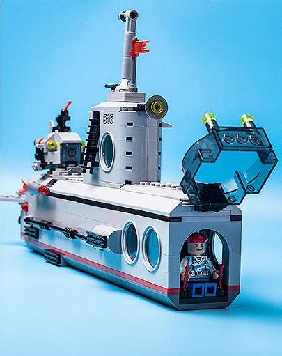 Enlighten Brick 816 Submarine (Подводная лодка)