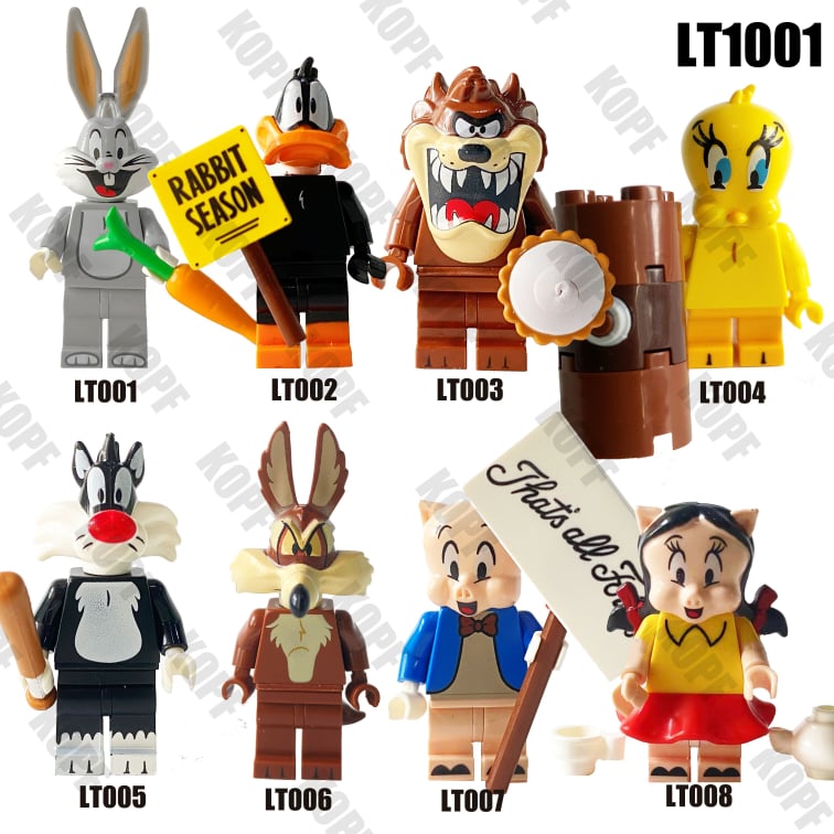 Kopf LT1001 Looney Tunes (Минифигурки по мультфильму Безумные мотивы)