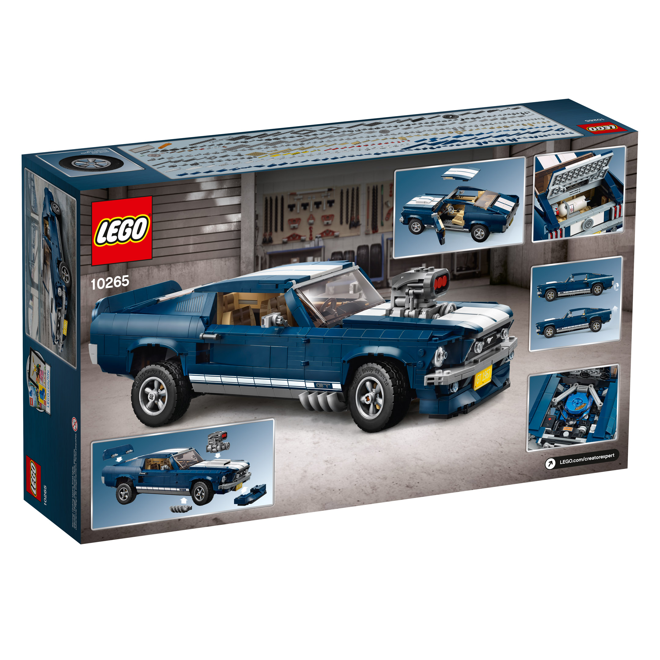 45410 10265 LEGO Creator Expert Ford Mustang 4