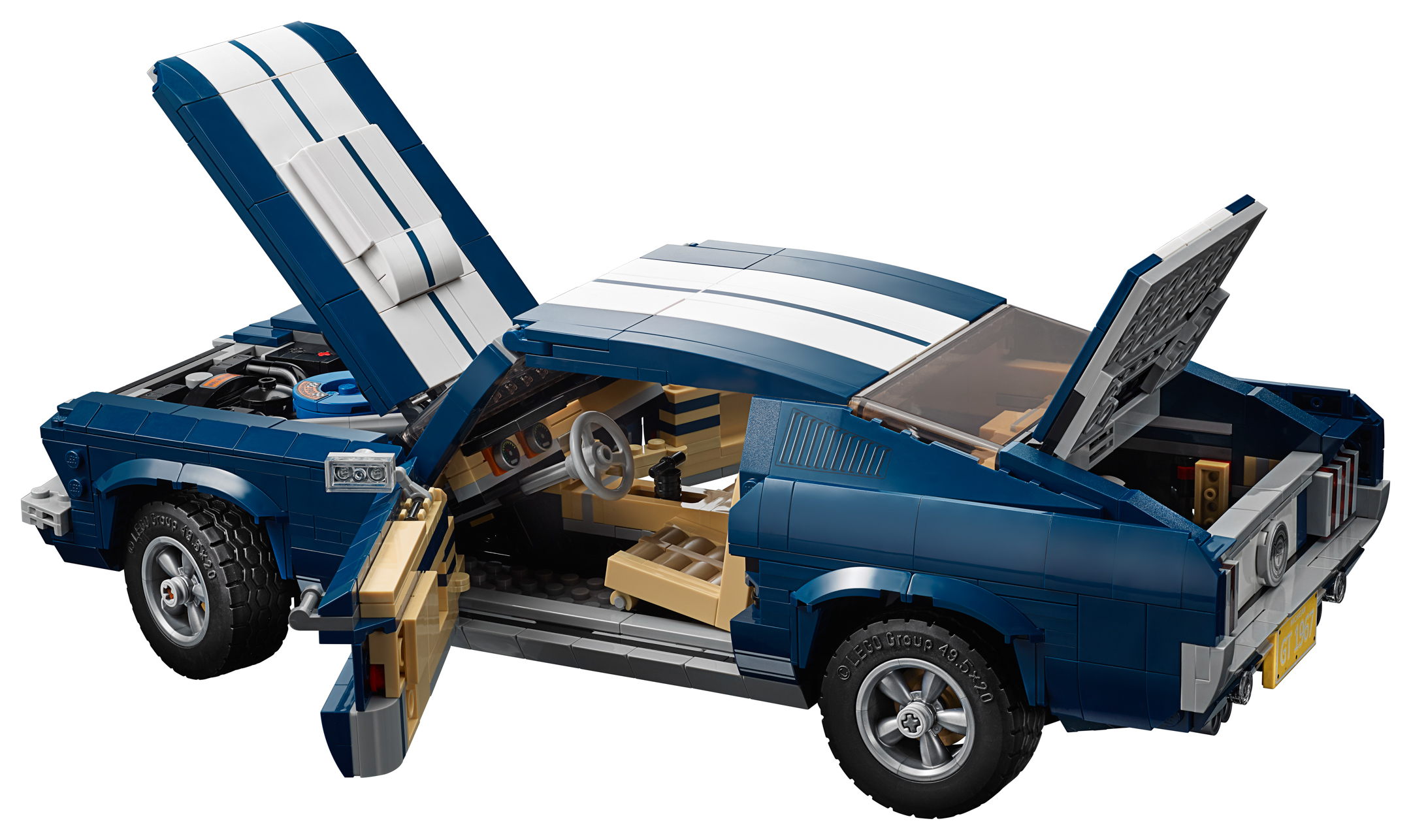 a50cc 10265 LEGO Creator Expert Ford Mustang 13