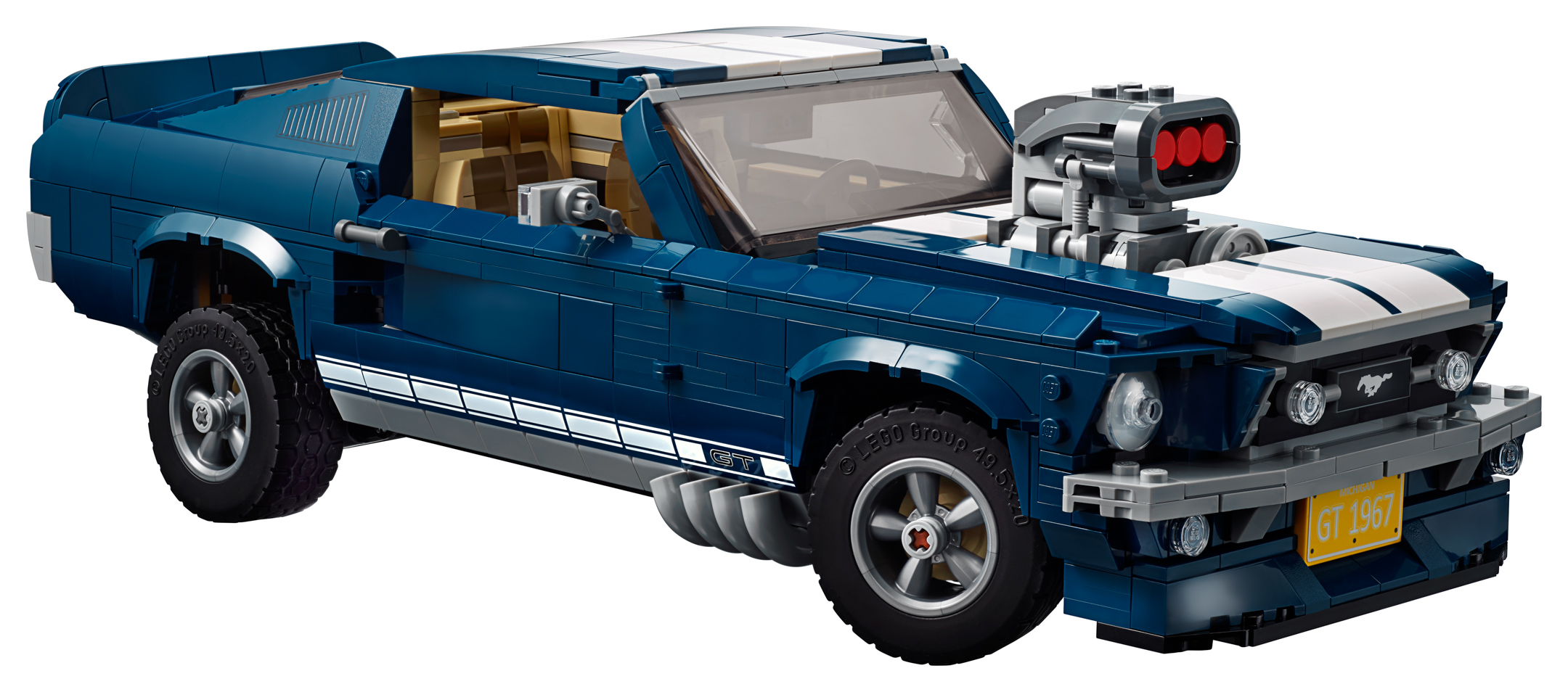 c8589 10265 LEGO Creator Expert Ford Mustang 12