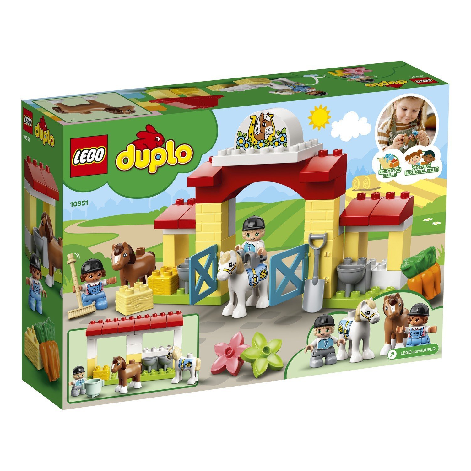LEGO 10951 HORSE STABLE AND PONY CARE  (Конюшня для лошади и пони)