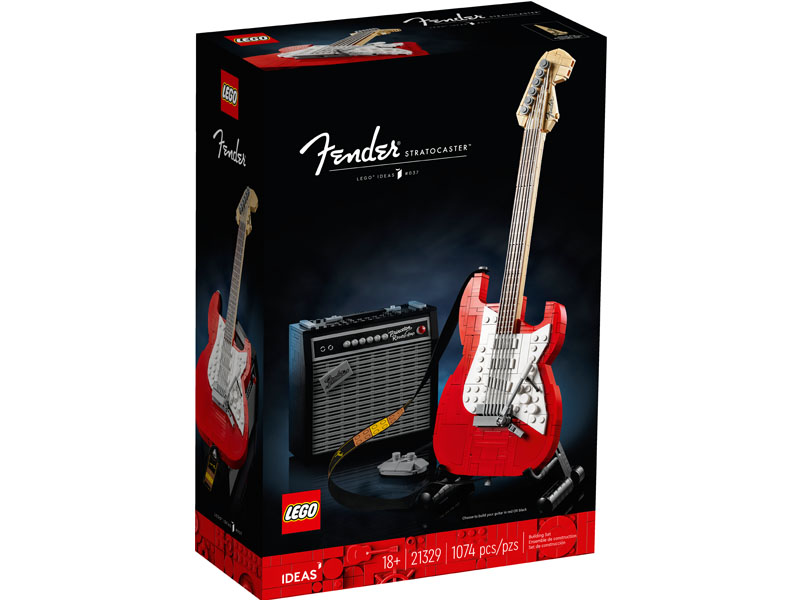 LEGO 21329 Fender Stratocaster (Гитара Фендер Стратокастер)
