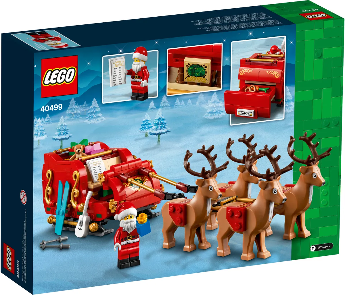 LEGO 40499 Santa’s Sleigh (Сани Санты)