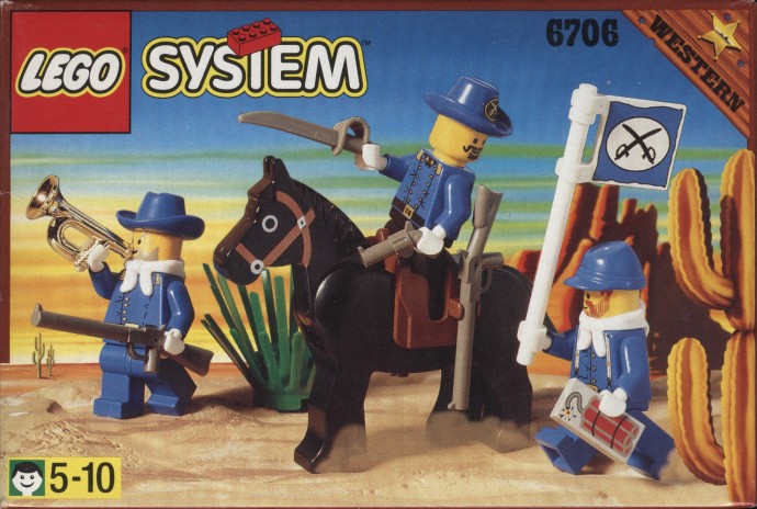 LEGO 6706 FRONTIER PATROL (КАВАЛЕРИСТЫ НА СТРАЖЕ)