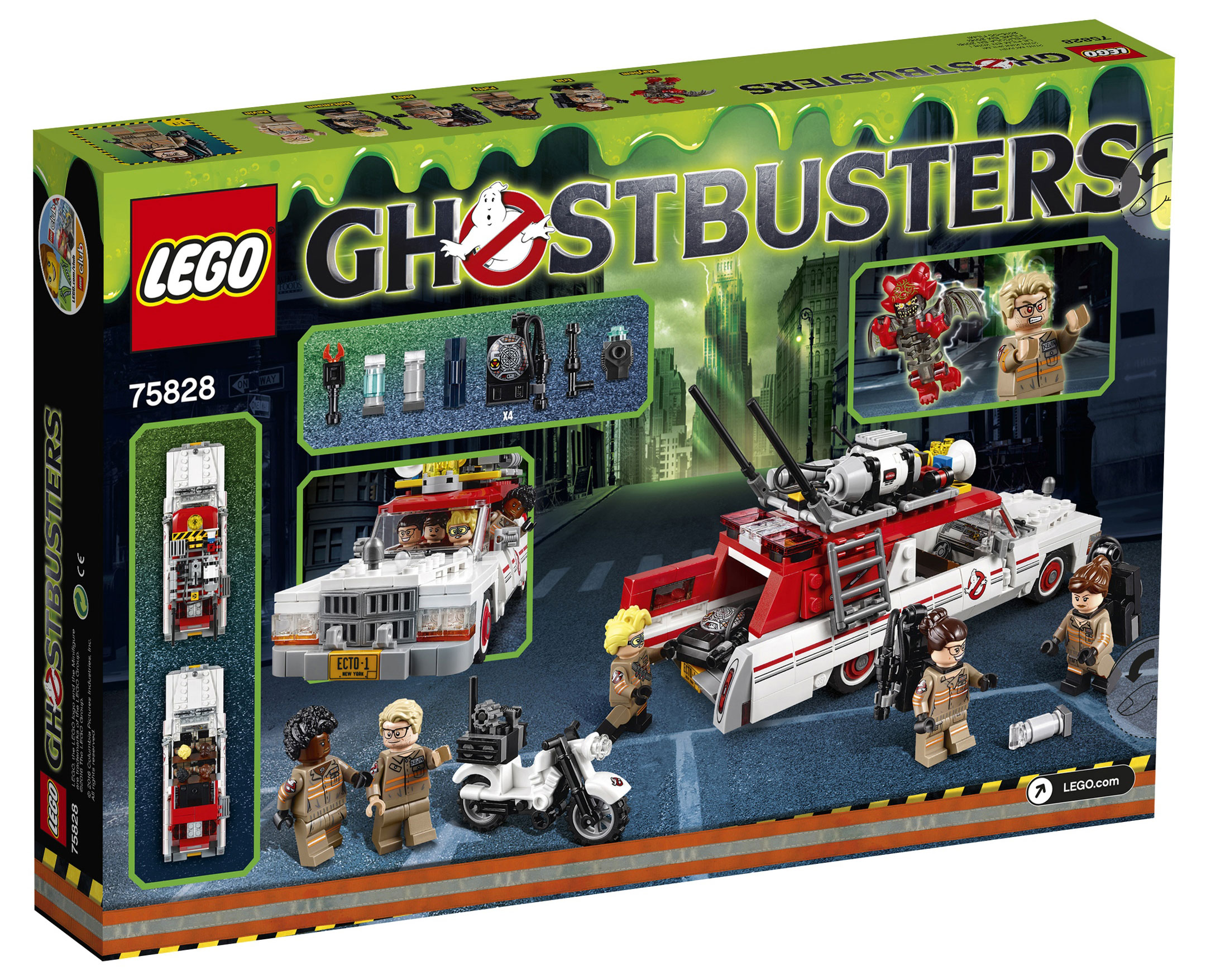 LEGO 75828 GHOSTBUSTERS ECTO-1 & ECTO-2