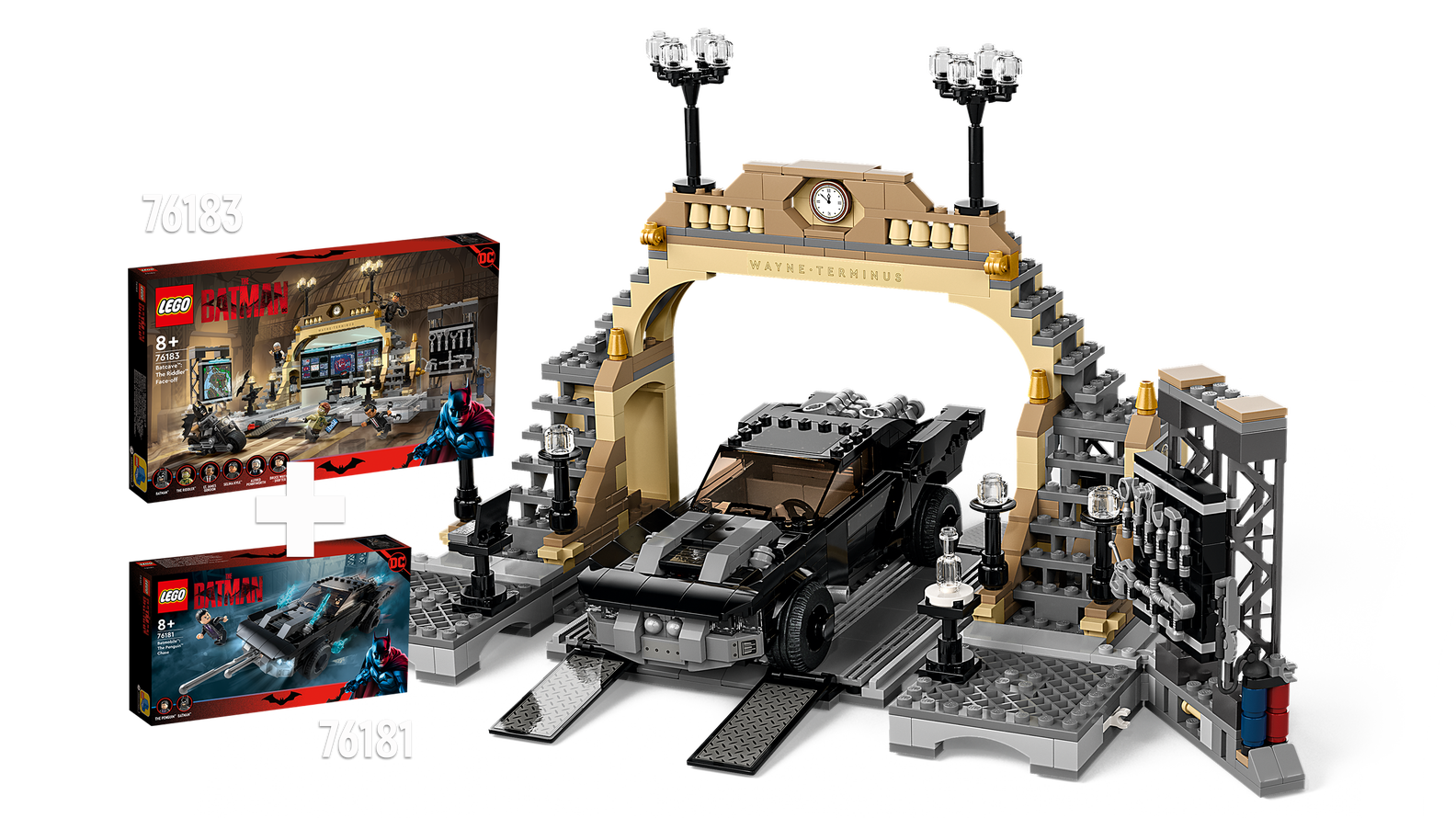 LEGO 76183 Batcave™: The Riddler™ Face-off (Бэтпещера: схватка с Загадочником)