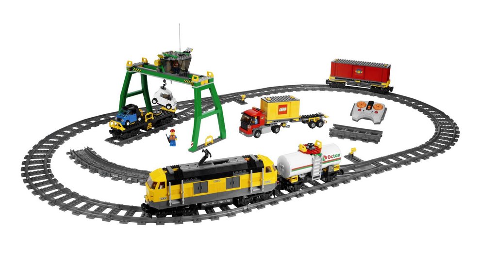 LEGO 7939 Cargo Train (Товарный поезд)