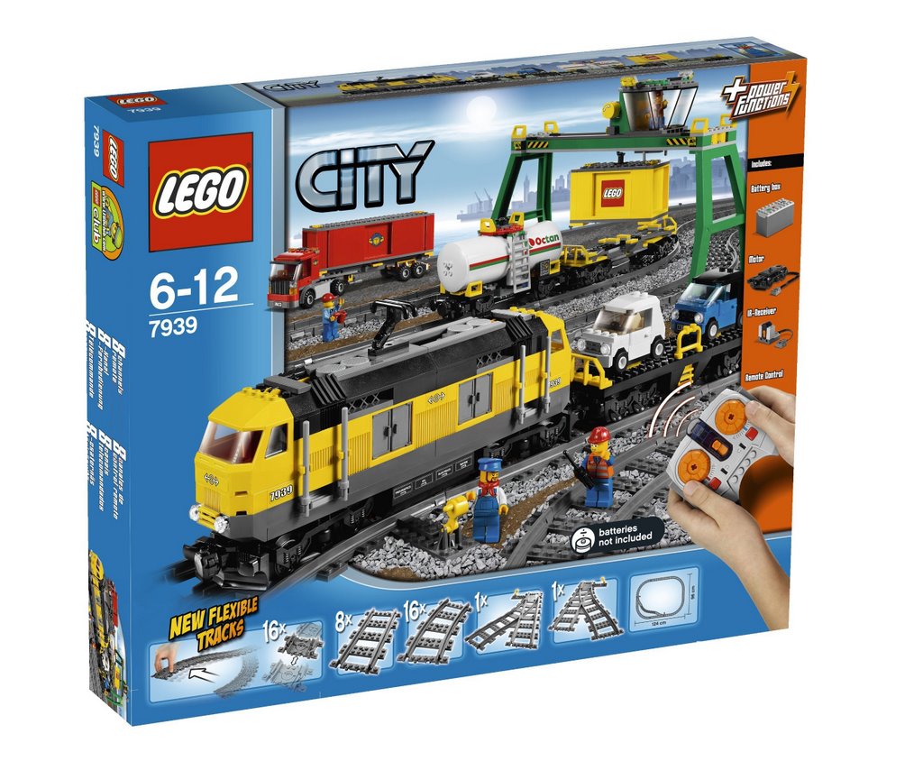 LEGO 7939 Cargo Train (Товарный поезд)