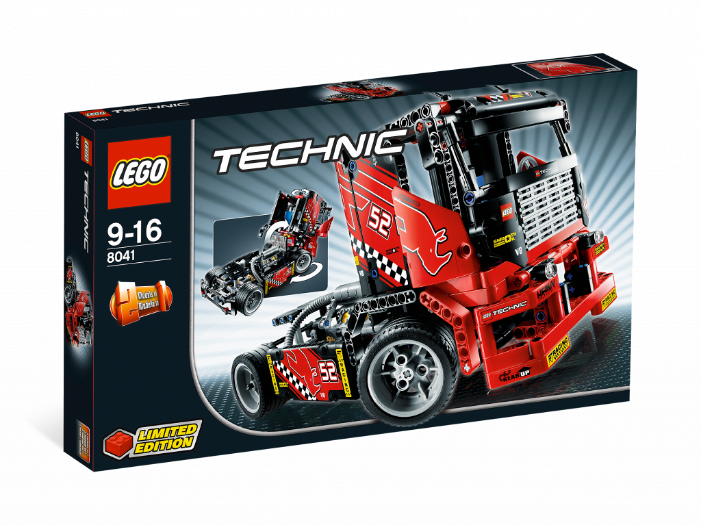 LEGO 8041 RACE TRUCK (ГОНОЧНЫЙ ГРУЗОВИК)