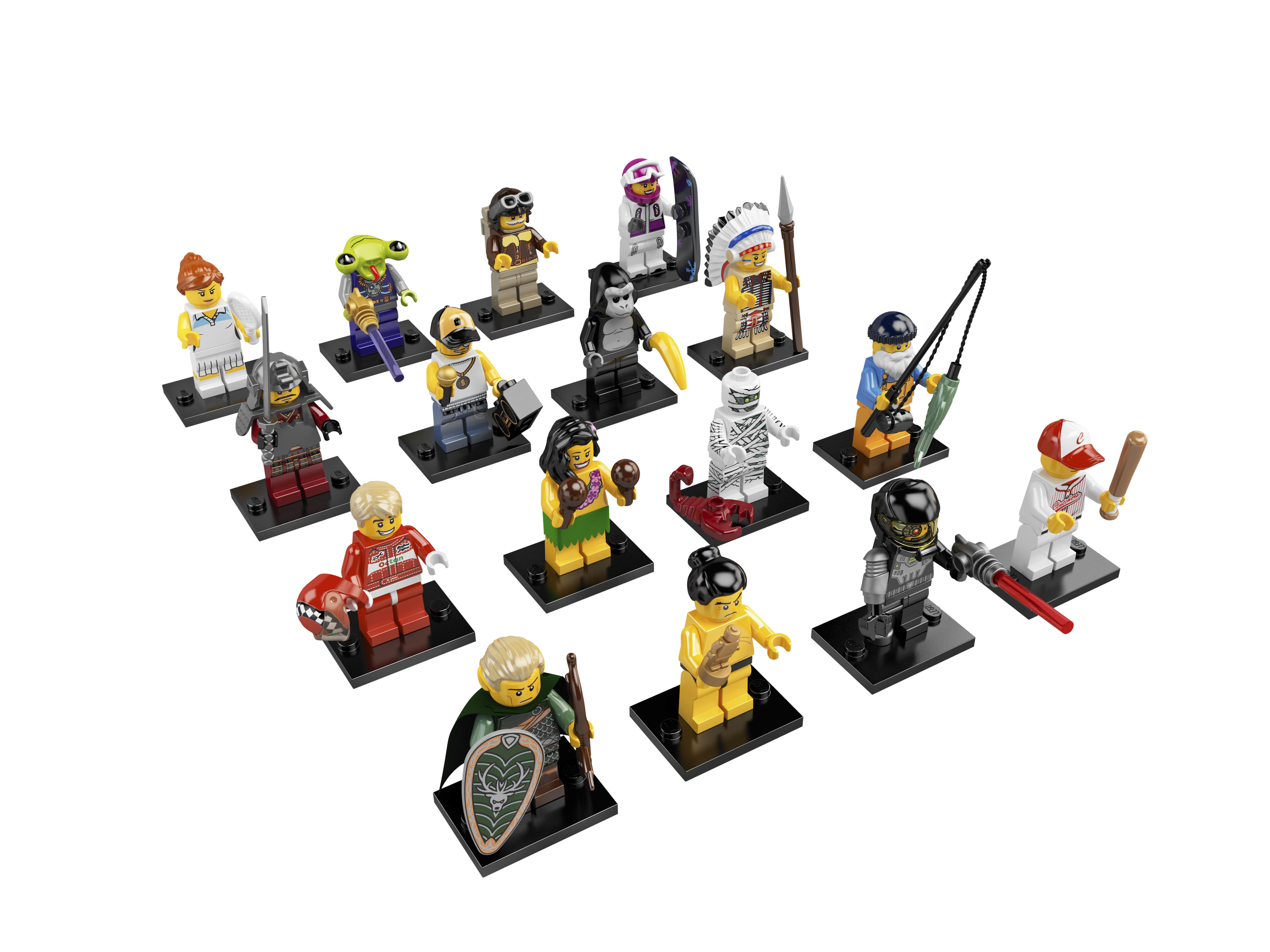 8803 lego minifigures series 3