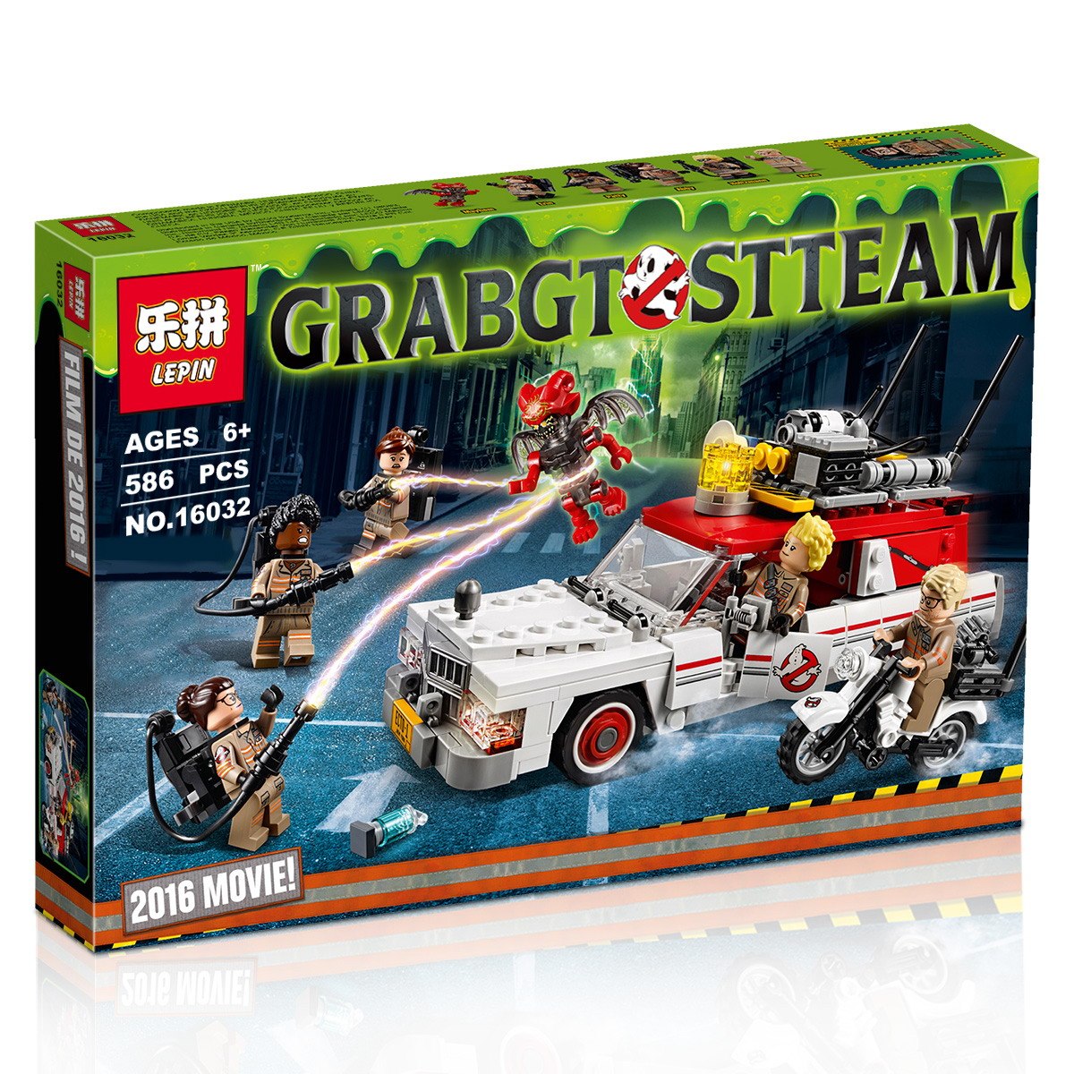 LEPIN 16032 GHOSTBUSTERS ECTO-1 & ECTO-2