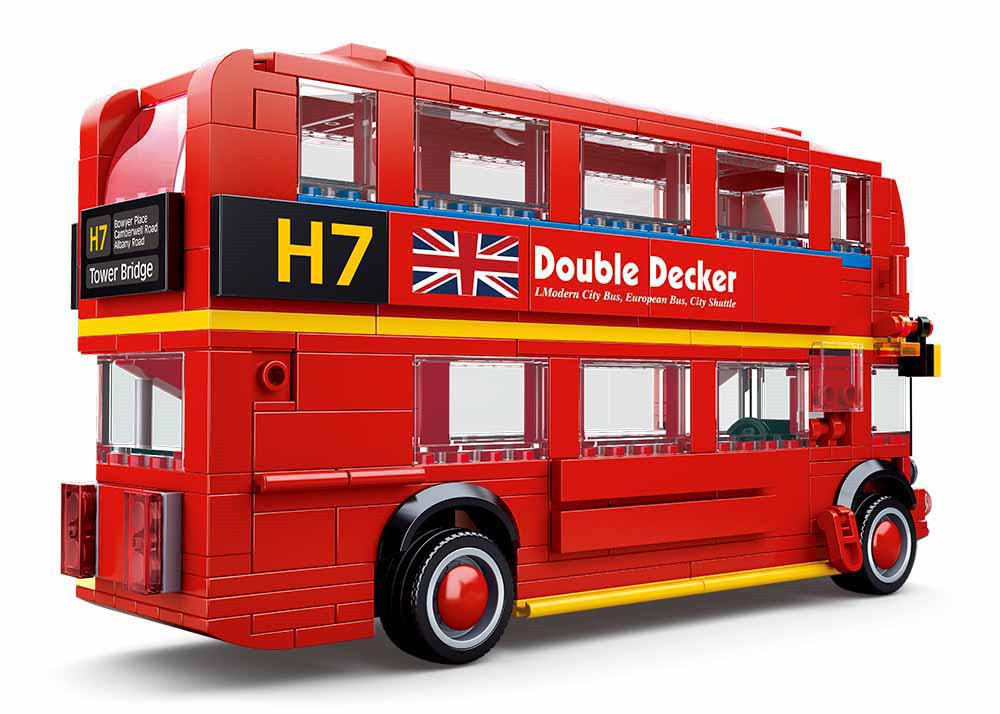 Sluban M38-B0708 Londonse Dubbeldekkerbus (Лондонский двухэтажный автобус)