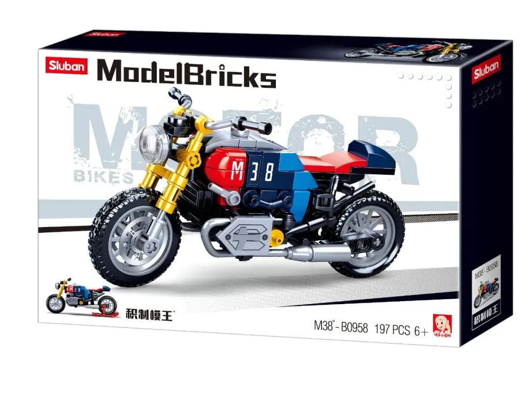 Sluban M38-B0958 Motorbike (Мотоцикл)