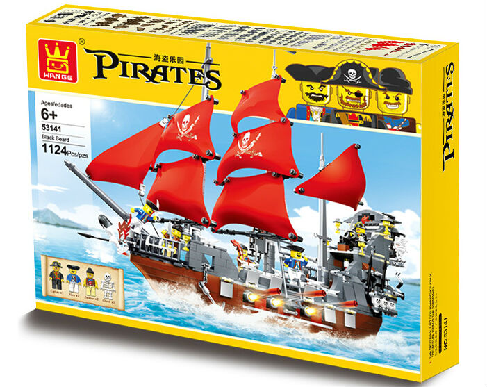 Wange 53041 Пиратский корабль