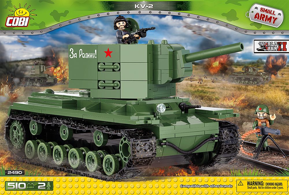 COBI 2490 Tank KV-2 (World of Tanks Танк КВ-2)